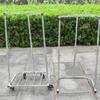 Sack Holder Frame Metal Grain Bagging Stand Adjustable Bag Long-Lasting