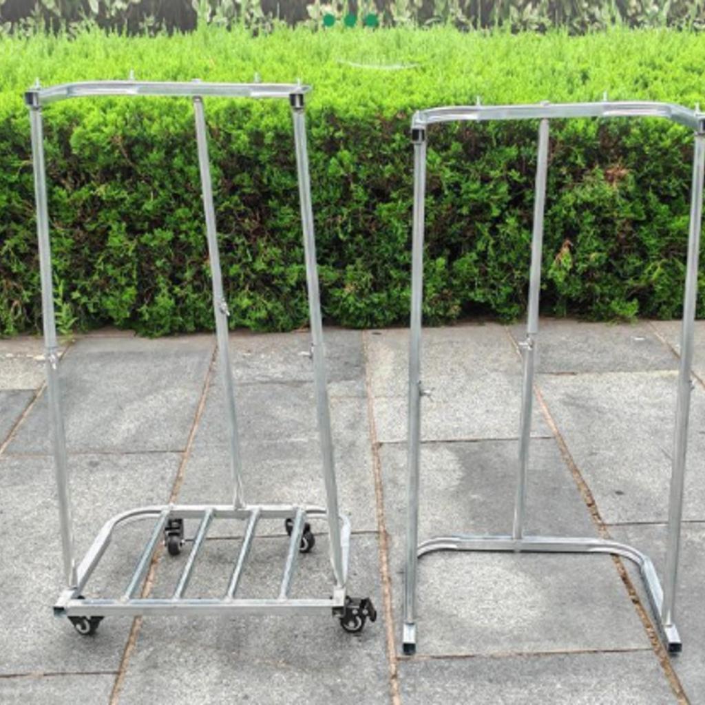 Sack Holder Frame Metal Grain Bagging Stand Adjustable Bag Long-Lasting