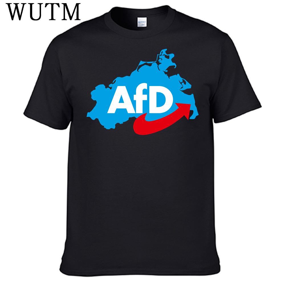 Afd Deutschland T Shirt 100 Cotton Men Shirt