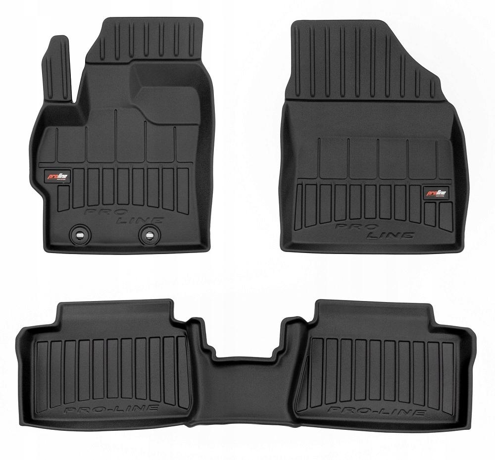 Rubber Mats And Wiper Mat Mazda 2 Hybrid From 2022 - 3D Trough