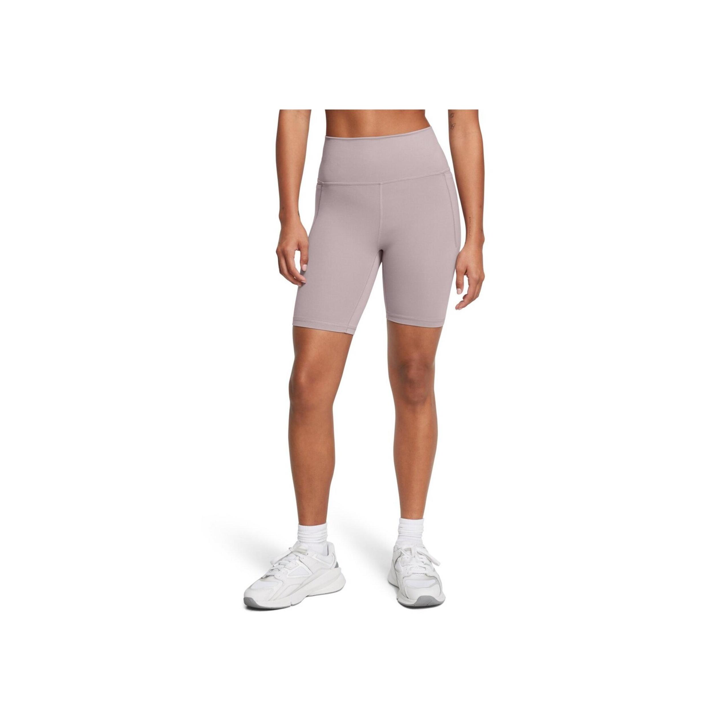 Under Armour Meridian SS25 Удобные Мягкие Простые Универсальные Однотонные Велосипедные Штаны Женские низ Серый 1382521-015 XL
