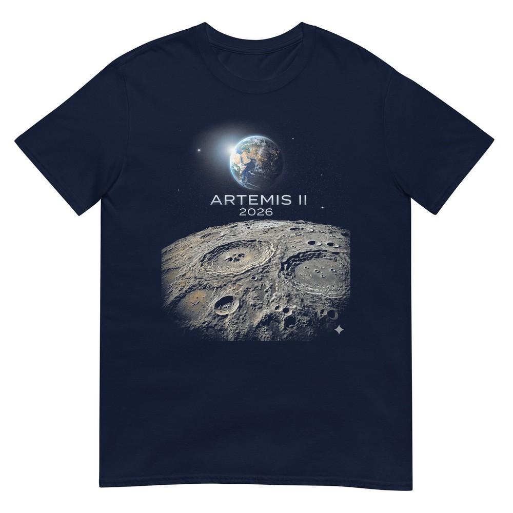 Artemis 2026 American Rocket Launch To The Moon TShirt S