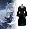 Blue Sunaookami Archive Shiroko Women Dress Cosplay Performance Costume Set