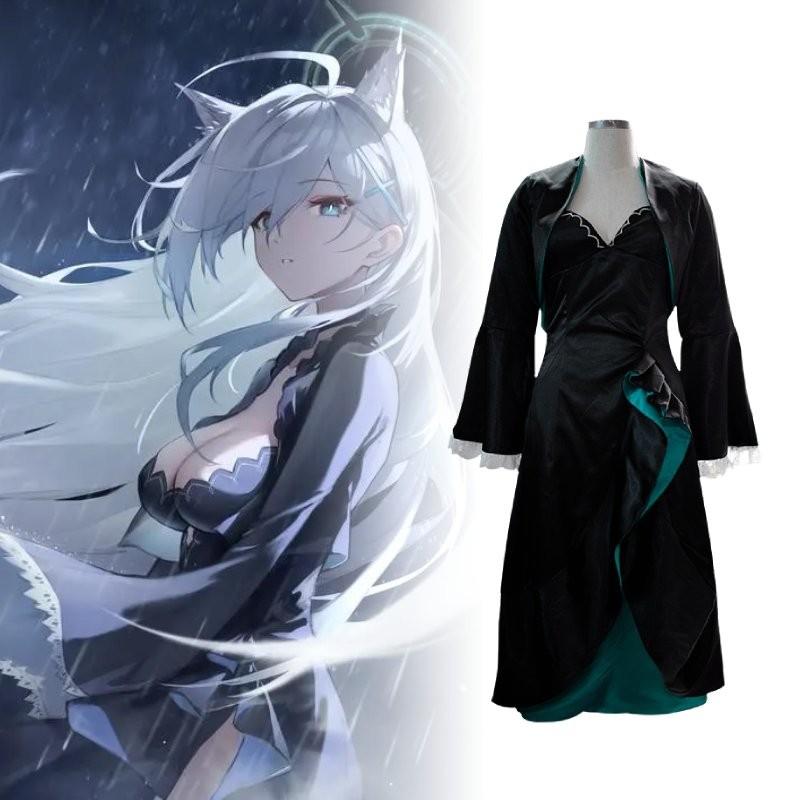 Elegantes 2024 Dark Style Cosplay-Outfit Für Rollenspiele Mit Ausgestelltem Rock