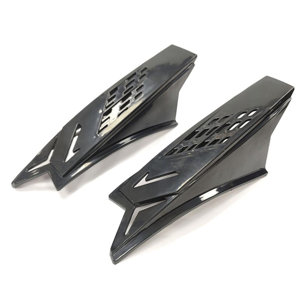 2Pcs Motorbike Bike Helmet Ears Universal Self-adhesive Plastic Helmet Decorative Accessories Motocross Racing Mohawk Horns