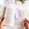 Sublimation Bookmark Blank Double Sided - 50Pcs Metal Bookmark Blanks Bulk + 50 Colors Bookmark Tassels, Bookmark Making Kit, for DIY Bookmarks, Book