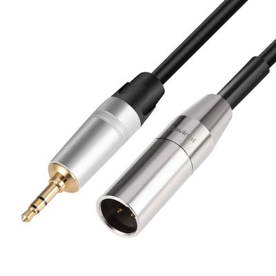 Devinal Mini XLR Adapter Cable 3.5mm 1ft DV-MXLR01