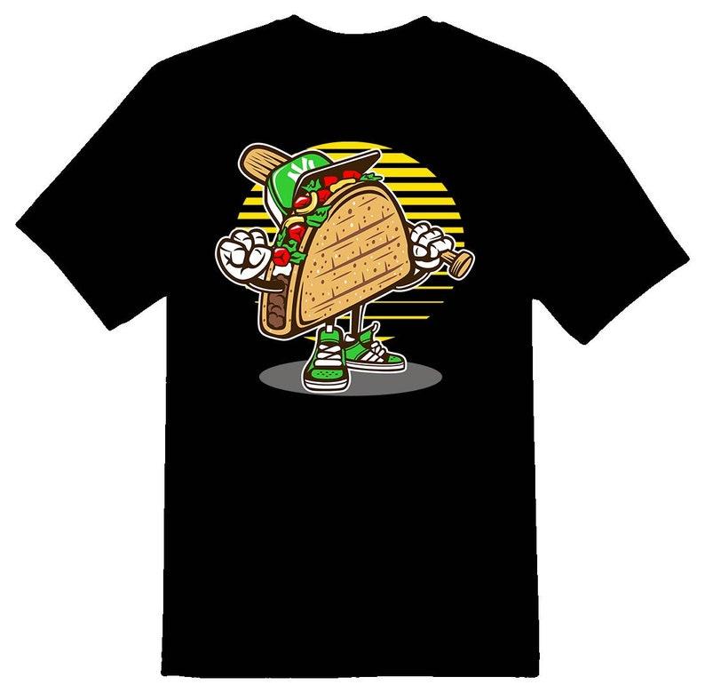 Taco Baseball dude Tee Shirt 150