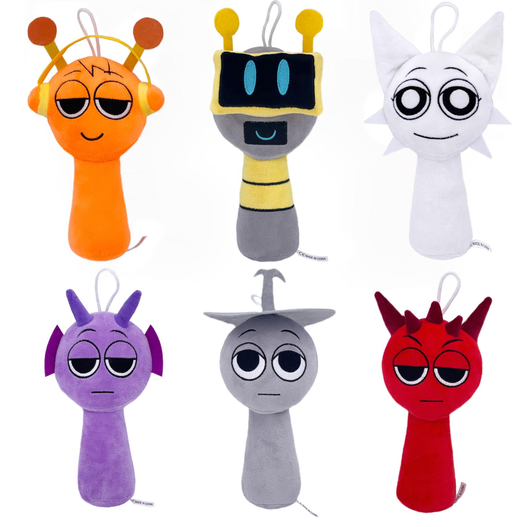 

Sprunki Плюшеві іграшки Sprunki Incredibox Плюшева лялька Sprunki Гра Мультфільм Подушка Дитячі подарунки на день народження М які ляльки Різдвяний подарунок