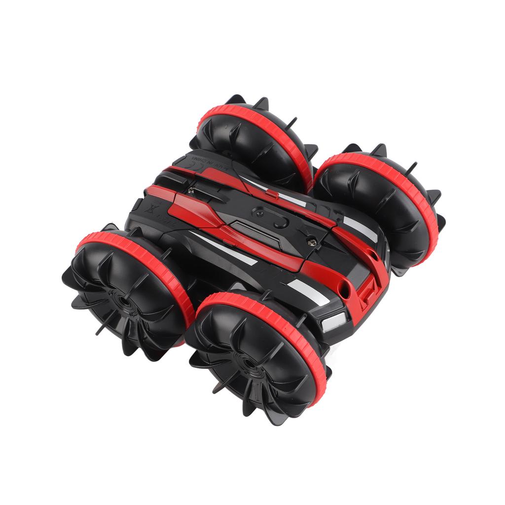 2.4G Amphibious Remote Control Car Land Water RC Stunt Car Toy Children Birthday GiftRed