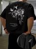 T-shirt Estive Unisex con Design Streetwear alla Moda in Puro Cotone per un Look Rilassato in Modelli a Maniche Corte