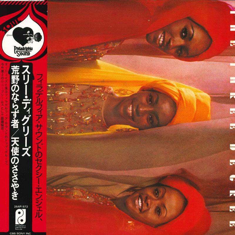 LP Record THREE DEGREES - Three Degrees 25AP1572 PHILADELPHIA IN Japan Obi Soul/Funk Used