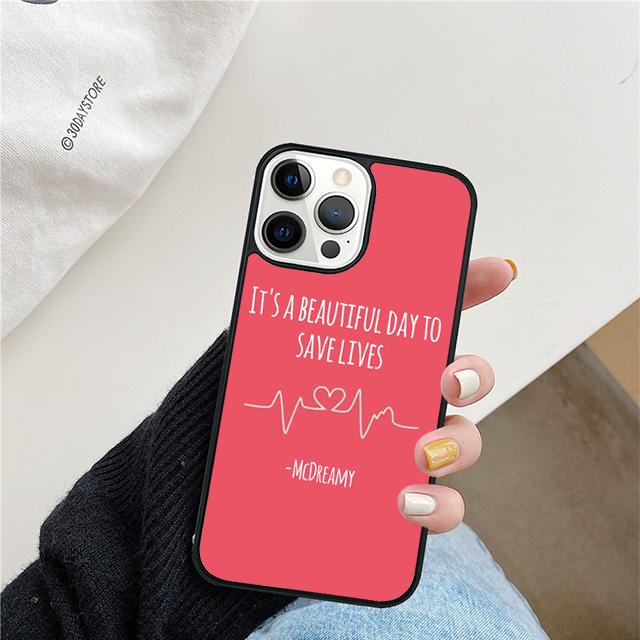 Greys Anatomy You're My Person Phone Case For iPhone 17 Air 15 16e Cover 11 13 14 Pro Max 12 Plus Max Fundas