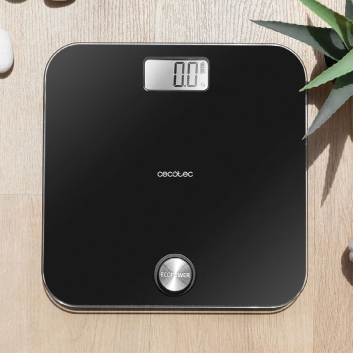 Cecotec balance pèse-personne avec bouton-poussoir cecotec ecopower 10000 healthy black