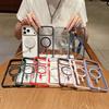 Dla etui magnetycznego Magsafe Dla iPhone 17 Air 17Promax 16 15 14 Pro Max Plus 13 12 Mini 11 17Pro Telefon Oryginalne Przezroczyste Pokrowiec