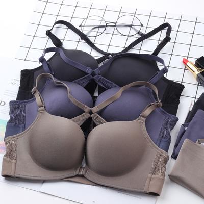 Manufacturer Seamless Steel Ring Bra Spring and Summer Backless Beautiful Back Sexy Women's Underwear Comfortable Gathering