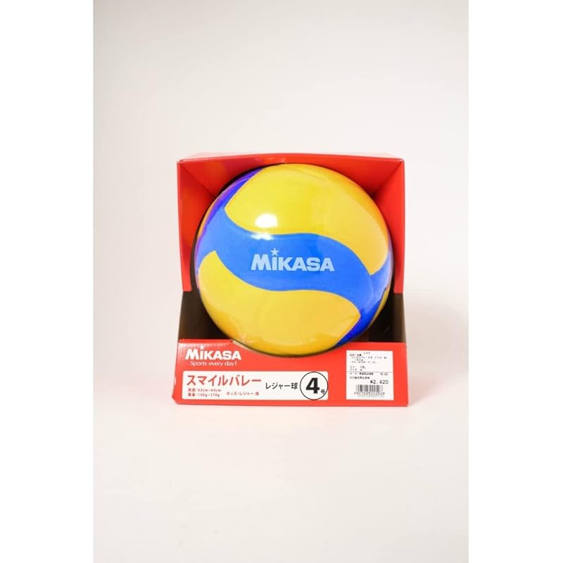 MIKASA Smile Valley No. 4 Yellow/Blue VS160W-Y-BL Recommended Internal Pressure 0.10-0.15 kgf/cm2