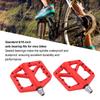 1 Pair Bike Pedal Anti Slip Nylon       Flat Pedals for Road Mountain Bike