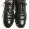 1961 SPORTWELT SHOE CO. U.S. NAVY Service Shoes Size 7R (25.0cm) Black 6-Eyelet Vintage 60s(USED)