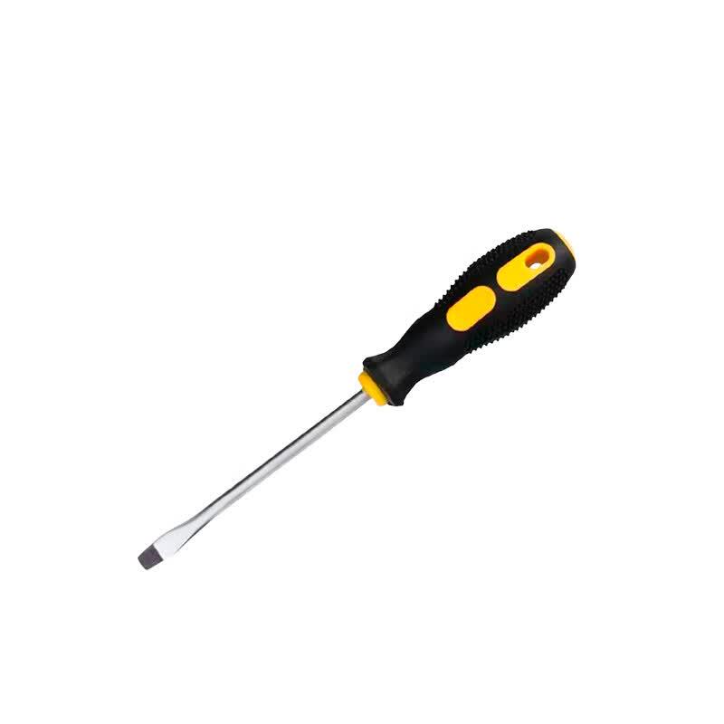 Puke Magnetic Slotted Screwdriver with Plastic Handle