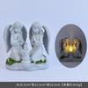 Solar Powered Outdoor Garden Angel Statue With Lantern Decor Yard Patio Villa Lawn Lighting