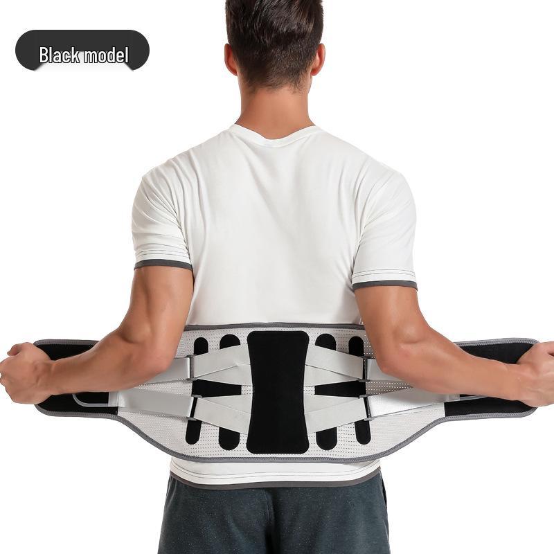 

Ultra Comfort Waist Support Belt with Bionic Steel Plates - Four Seasons Fit for Weightlifting, Breathable for Men and Women 3XL