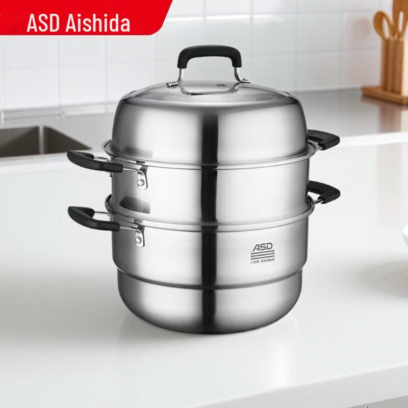 

ASD 304 Stainless Steel Steamer Pot