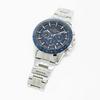 The Clock House Men's Watch Business Casual Solar Chronograph MBC1003-BK6A Navy X Black