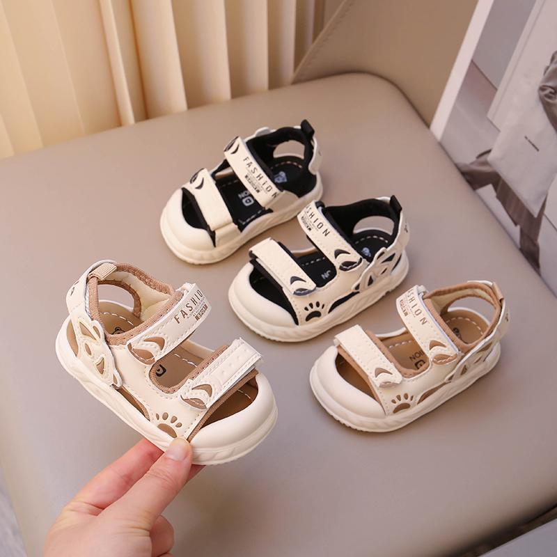 Kids Sandals Non-Slip Lightweight Comfortable Walking Shoes for Baby Boys Girls Beach Shoes Toes Capped Soft 2025 Summer New