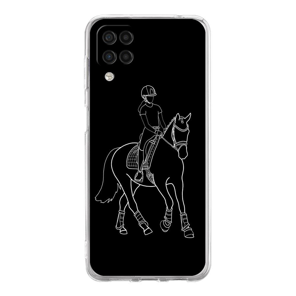 Animal Art Horse Phone Case For Samsung Galaxy A13 A33 A73 A53 A23 A51 A71 A21S A12 A31 A41 A05s A03S A15 A25 A32 5G Clear Cover