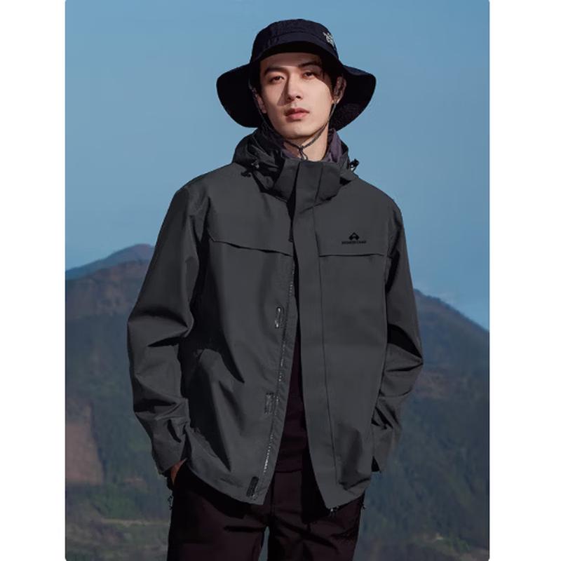 Pioneer Camp Unisex Vermilion 3-in-1 Waterproof Jacket 3XL