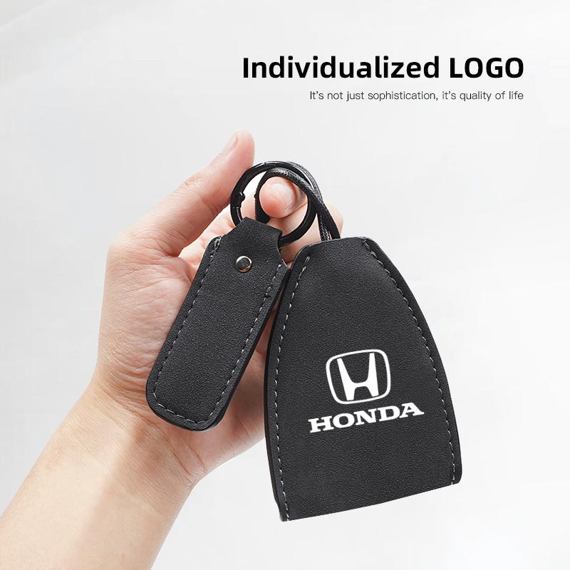 Leather Key Wallet Car Key Bag Multi Function Key Case For Honda Civic FIT Accord Prelude CRV 5th City CRZ CRX Jazz HRV Odyssey