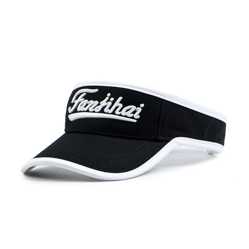 Hot-selling Sports Empty Top Hat Embroidery Hat Summer Outdoor Sports Sun Protection Sunshade Sun Hat