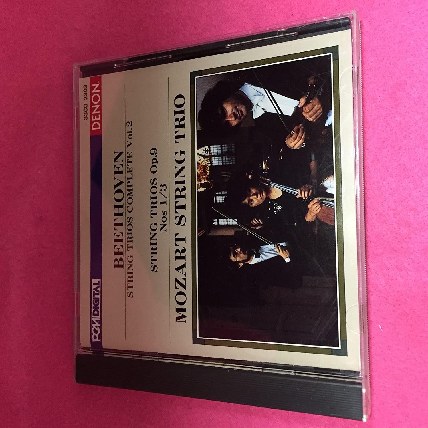 

CD MOZART TRIO - Beethoven: String Trio-2 33CO2303 Japan ObiClassical Used