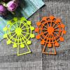 1Set Ferris Wheel Metal Cutting Dies Handmade Stencil Mold Embossing Pattern for Children Adults DIY Crafts Project