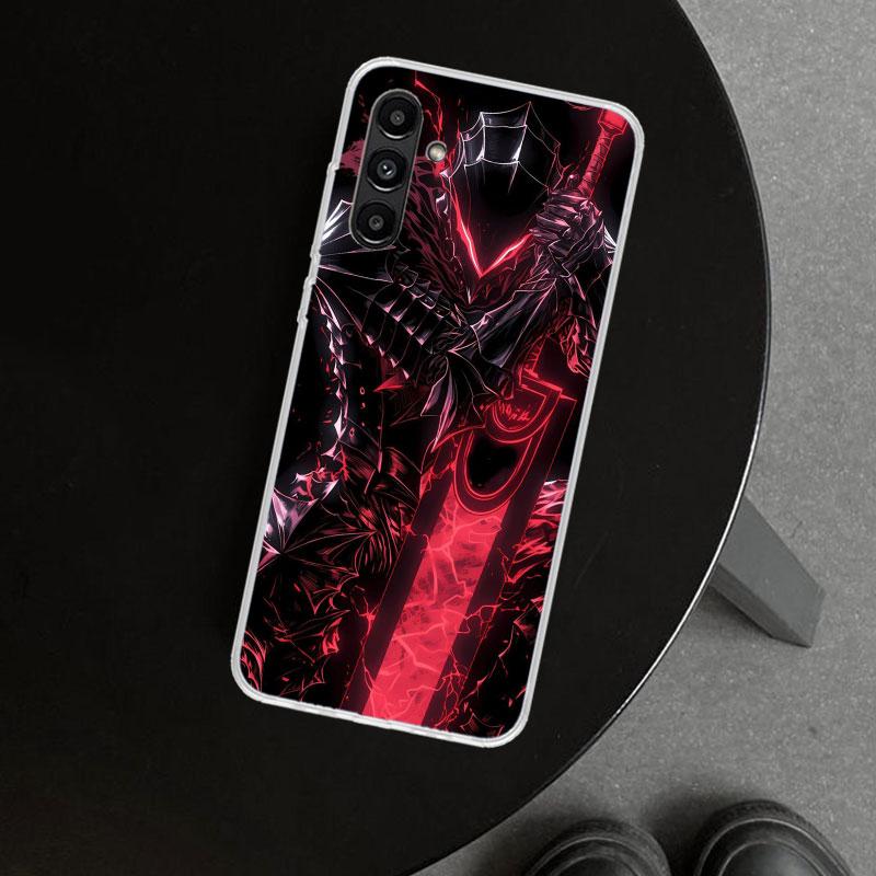 Guts B-Berserks Anime Phone Case Cover for Samsung Galaxy A17 A16 A26 A36 A56 A57 A37 A15 A25 A35 A55 A14 A24 A34 A54 A13 A23 A3