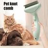 Widened Cutters Pet Hair Thinning Brush Curved Design Cat Undercoat Remover  Puppy