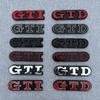 ankfz6 3D Metal Front Grille GTD Logo Emblem Rear Trunk Badge Stickers For Volkswagen VW Golf 2 4 5 6 7 R MK2 MK3 MK4 Car Accessories