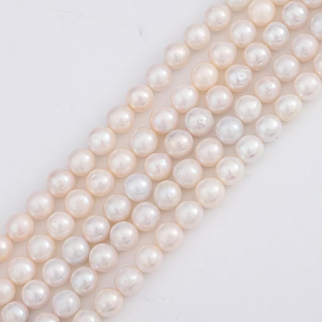 48Pcs Natural Freshwater Pearls For DIY Necklace Bracelet Earrings Jewelry Making