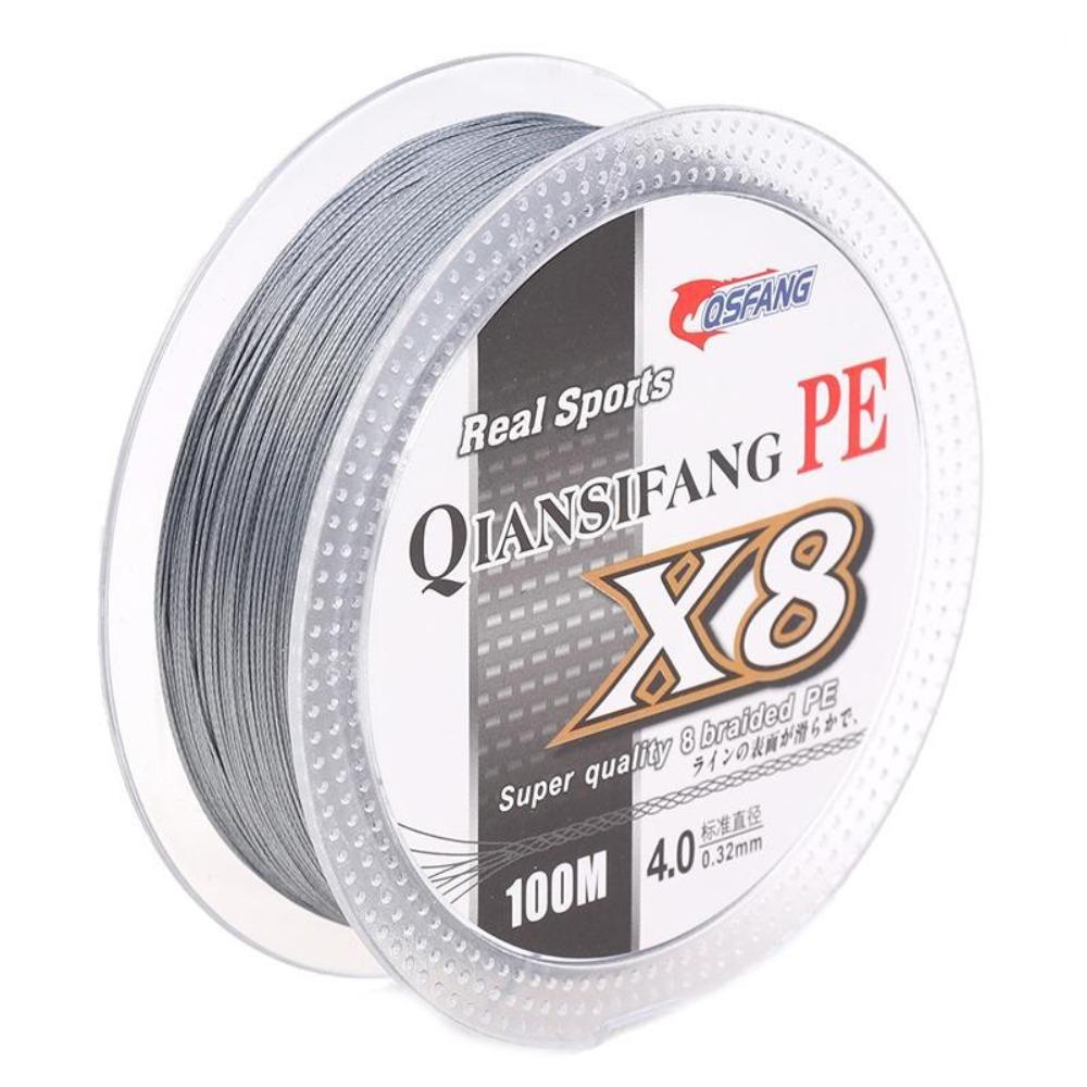 New PE Knitted Fishing Rope 8 Strands Wear Resistant PE Fishing Line Flexible 100M Fishing Accessories Fishing Supplies