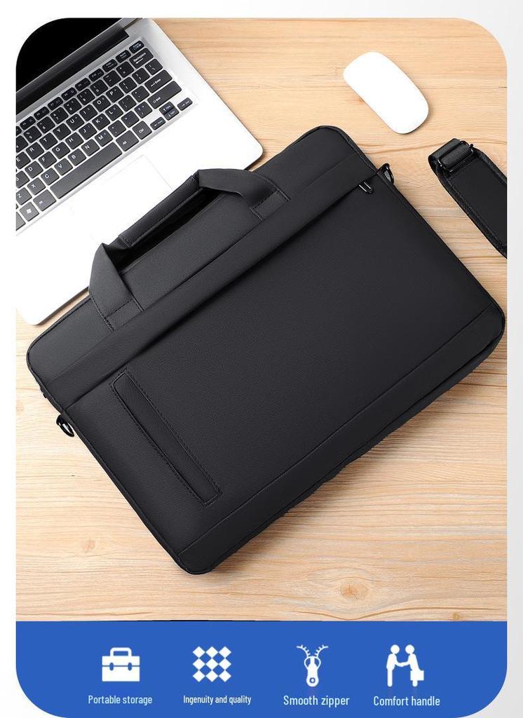 Large Capacity Handheld Laptop Backpack & Business Crossbody Shoulder Briefcase