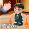Electric Voice Control Induction Stunt Tipping Little Boy Music Light Cartoon Little Girl Doll Children's Educational Toys