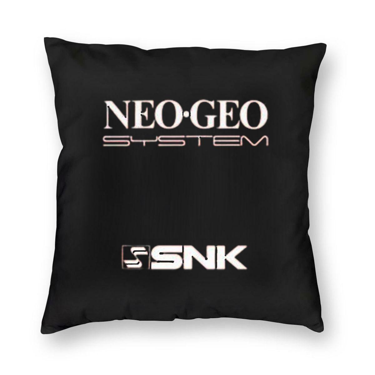 

Neo Geo Logo Neogeo Arcade Square Pillowcase Pillow Cover Cushion Throw Pillow for Home Bedroom Car 12x12Inch