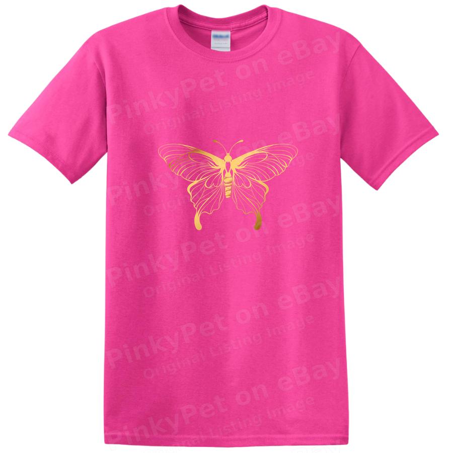 Butterfly Graphic T Shirt for Nature Lovers Cute Insect Tee Women’s Fashion