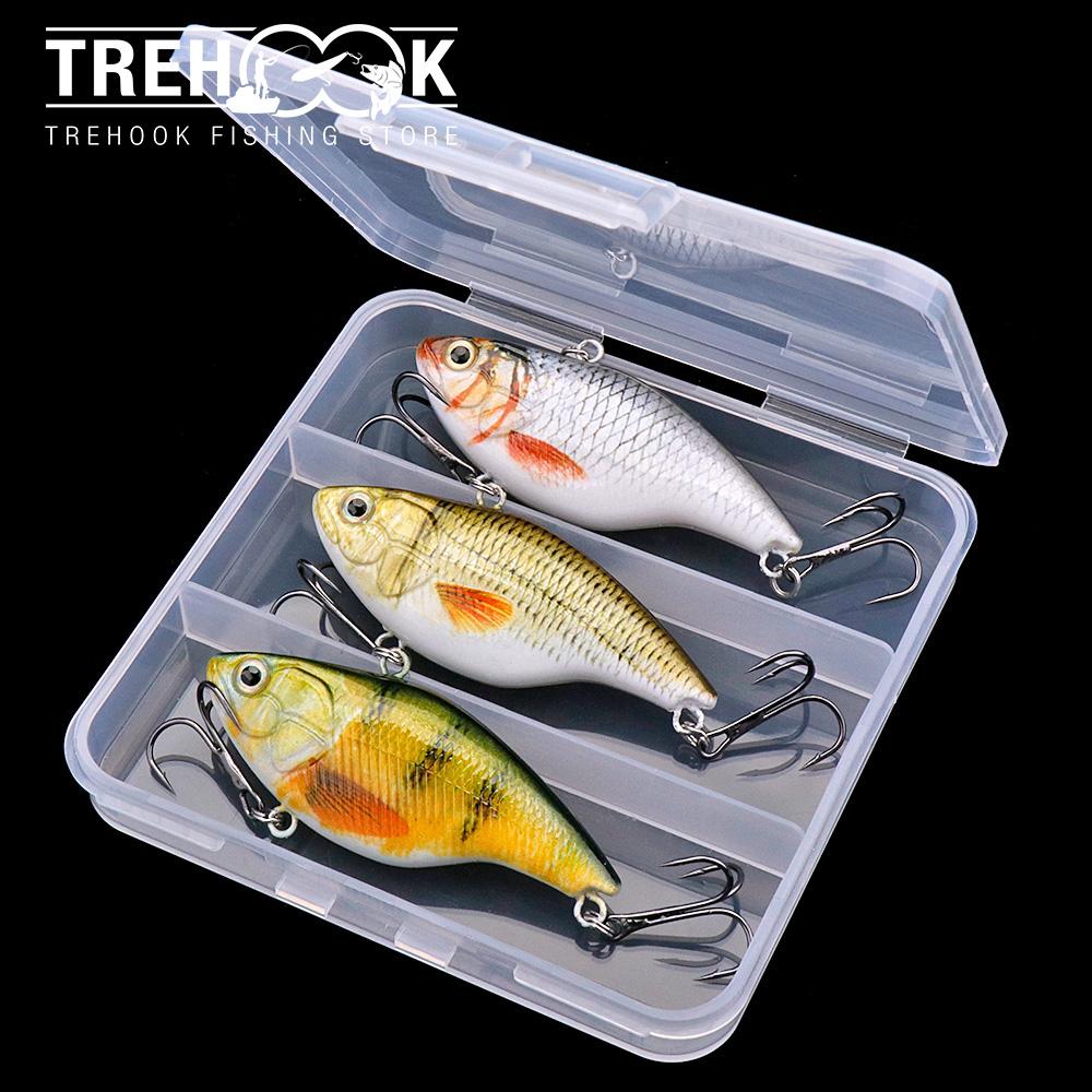 

3pcs 7cm 18g Sinking Rattling Vibes For Winter Fishing Lure Set Of Wobblers For Pike Roll Crankbaits Fishing Tackle