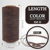 150D Leather Waxed Thread Cord 220 Meters 1mm High Quality Durable for DIY Handicraft Tool Hand Stitching Thread
