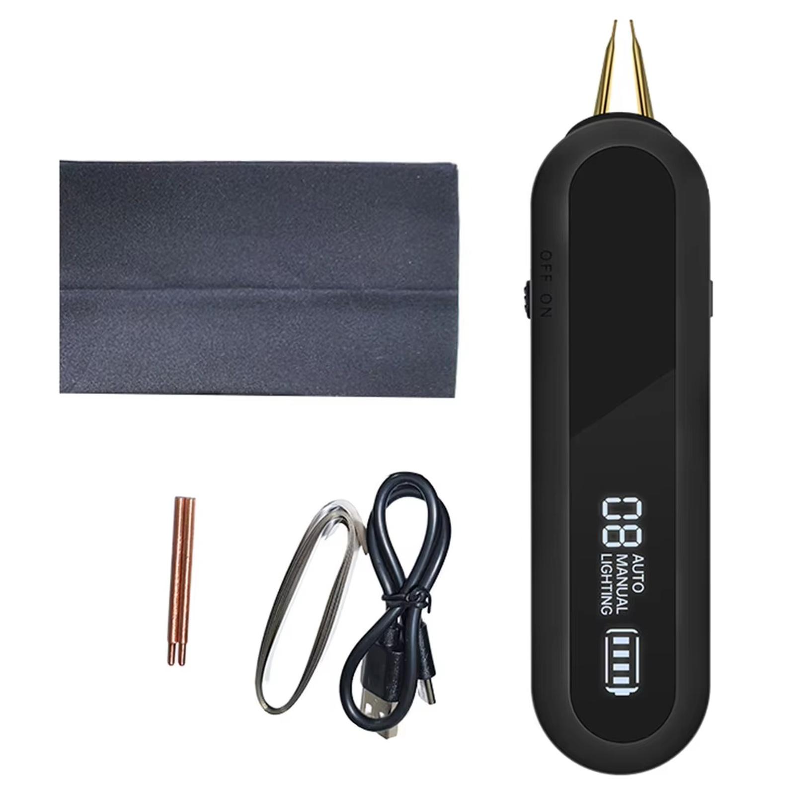 

Compact Welder Featuring Technology, 12 Level Adjustable Welding Power, and Innovative Needle Design to Reduce Welding Issues one size чорний