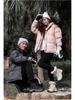 2025 Women's Mid-Calf Snow Boots with Fleece Lining, Thickened Cotton, Plus Sizes Available