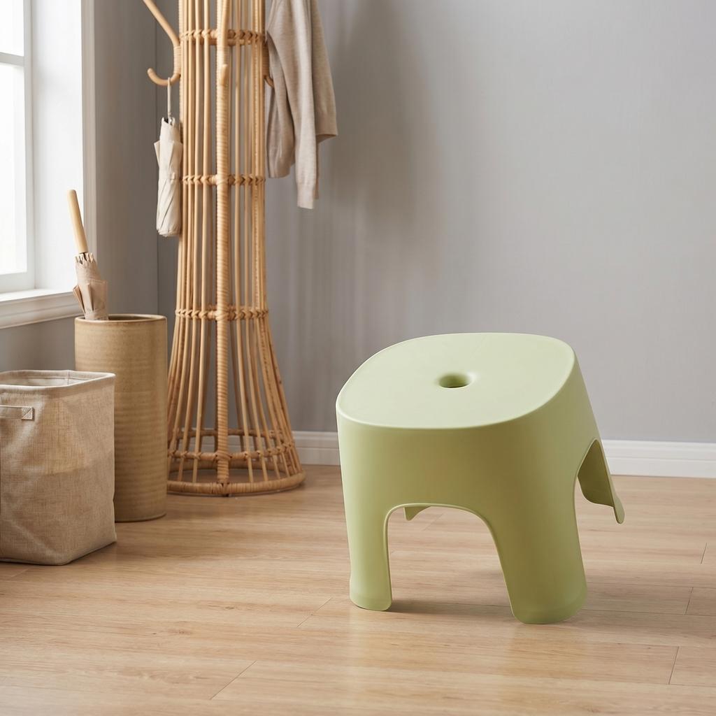 Plastic Step Stool for Adults Home Shoe Changing Stool