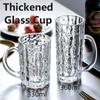 High-capacity Glass Beer Cup Milk Coffee Juice Water Cup Barware Drinkware for Home Party Bar Karaoke Transparent Durable Cup